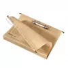 Pochettes suspendues Falken DIN A4, 4 cm, brun kraft (11288156)