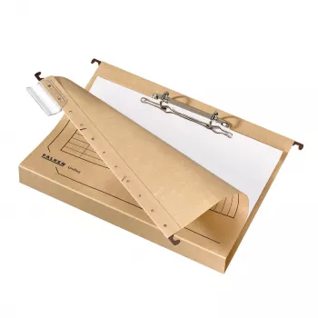 Pochettes suspendues Falken DIN A4, 4 cm, brun kraft (11288156)