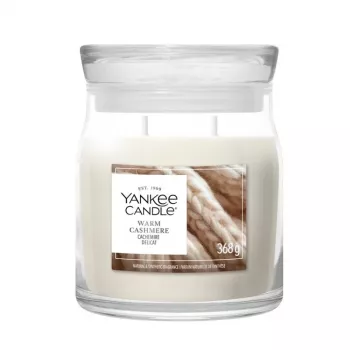 Yankee Candle bougie Warm Cashmere, moyenne