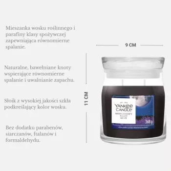 Yankee Candle bougie Midsummer Night, moyenne