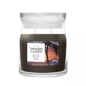 Yankee Candle Black Coconut bougie, moyenne