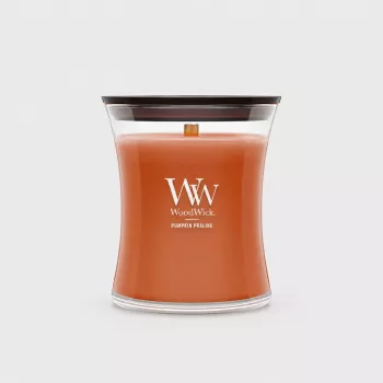 WoodWick bougie Pumpkin Praline, moyenne