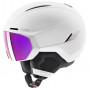UVEX Horizon CV casque de ski, blanc, 55-59 cm (56/6/341/11)