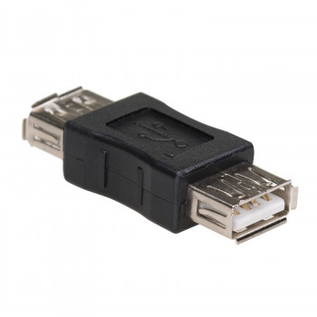 Adaptateur Akyga AK-AD-06 USB-A femelle vers femelle, USB 2.0, noir