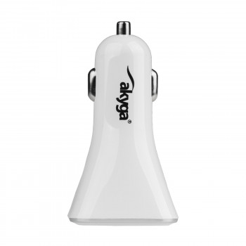 Car charger 12/24V Akyga AK-CH-09 34W 4x USB-A 5V / 6.8A white