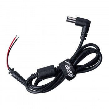 Câble de service DC pour chargeur d'ordinateur portable Akyga AK-SC-02 7,4 x 5,0 mm + broche, 90 W, 1,2 m, pour HP