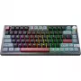 Clavier Montech MK PRO 75, disposition DE, Gateron G Pro 3.0 Yellow, noir/multicolore