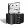 Station d'accueil Axagon ADSA-SC pour disques SATA 2,5/3,5 pouces, USB-C 5 Gbit/s, avec fonction de clonage