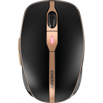 Cherry DW 9100 SLIM keyboard and mouse set, wireless RF + Bluetooth, AZERTY (Belgian), black