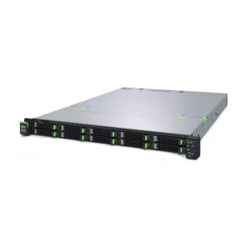 Serveur rack Fujitsu PRIMERGY RX1330 M6 Fsas Technologies, 1U, 1 voie, 1 x Xeon 6369P 3,3 GHz, 64 Go RAM, SATA/SAS 6,4 cm (2,5″)