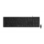 Clavier Speedlink NIALA SL-640008-BK, noir, disposition allemande