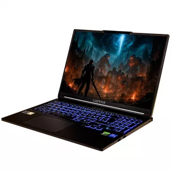Captiva Highend Gaming I94-238GE 94238 notebook, Intel Core i7-14650HX, 16 inch WUXGA, 1 TB SSD, Windows 11 Home, black