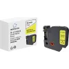 Ruban d'étiquetage Renkforce RF-LT-D40918, compatible avec DYMO D1 40918, 9 mm, noir sur jaune, 7 m