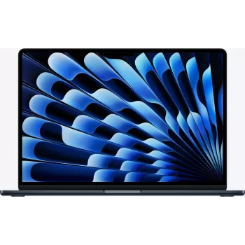Ordinateur portable Apple MacBook Air Z1LY 15,3 pouces, CPU M5 10 cœurs, GPU 10 cœurs, 32 Go RAM, 2 To SSD, Minuit, QWERTZ DE