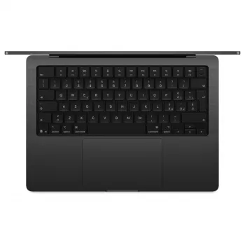 Ordinateur portable Apple MacBook Pro 14 M5 Pro, Space Black, CPU 18 cœurs, GPU 20 cœurs, 48 Go de RAM, 1 To SSD, clavier allemand, verre nano-texturé (Z1ML_13855_DE_CTO)