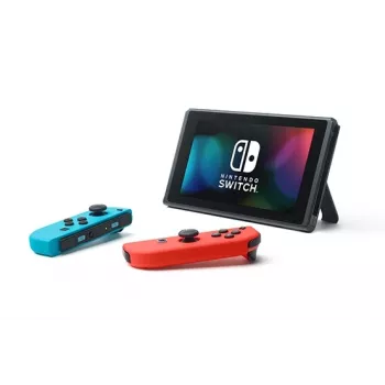 Nintendo Switch (nouveau modèle révisé) console de jeu portable, noir / bleu / rouge, 15,8 cm (6,2 pouces), 32 Go, Wi-Fi