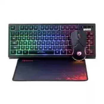 Ensemble Marvo Loot 30 CM310 EN avec tapis de souris, noir