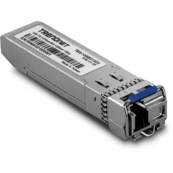 Module émetteur-récepteur SFP+ TRENDnet TEG-10GBS10D2, 10G, monomode, double longueur d'onde, LC, 10 km