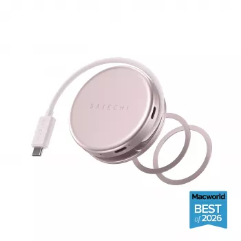 Satechi OntheGo ST-POTG5P adaptateur multiport 5 en 1, Blush