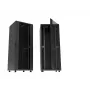 LogiLink Canovate D16S66B armoire réseau, 16U, 48,3 cm (19″), noir (RAL 9005)