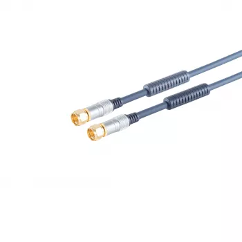 Câble SAT Home-Cinema Professional 80098MHQ, 10 m, connecteur F vers connecteur F, RG59