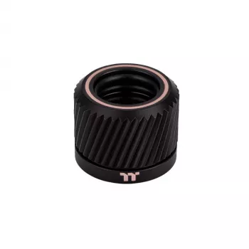 Raccord à compression Thermaltake Pacific SF CL-W389-CA16MK-A pour tube rigide 16 mm DE, noir mat