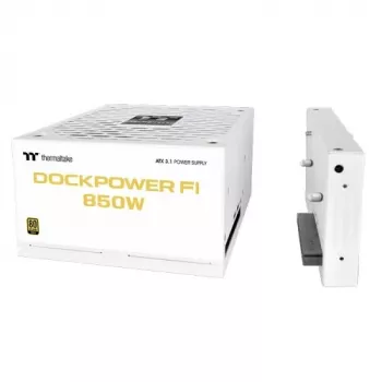 Alimentation PC Thermaltake Dockpower FI 850 W, ATX 3.1, 80 PLUS Gold, blanc neige