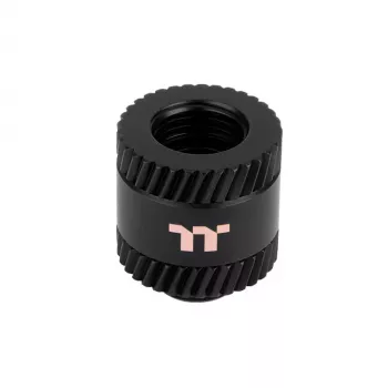 Raccord prolongateur Thermaltake Pacific SF 20 mm femelle-vers-mâle, noir mat, CL-W392-CU00MK-A