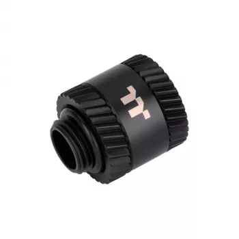 Raccord prolongateur Thermaltake Pacific SF 20 mm femelle-vers-mâle, noir mat, CL-W392-CU00MK-A