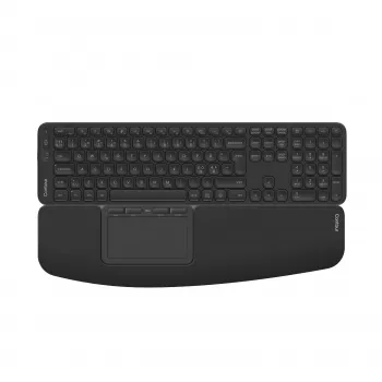 Clavier sans fil Contour Design CDTP1050BALPN1050, taille complète (100 %), RF, commutateur ciseaux, QWERTY, noir