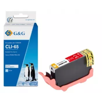 Cartouche d'encre G&G compatible avec Canon CLI-65PC, cyan photo