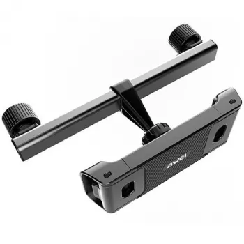 AWEI X40 support de voiture mains libres pour appuie-tête, noir
