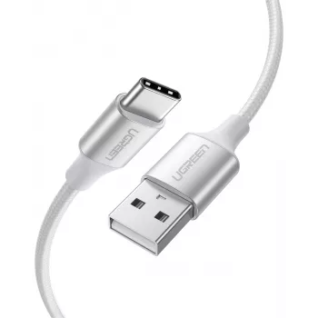 Câble USB vers USB-C Ugreen US288, 3 m, blanc