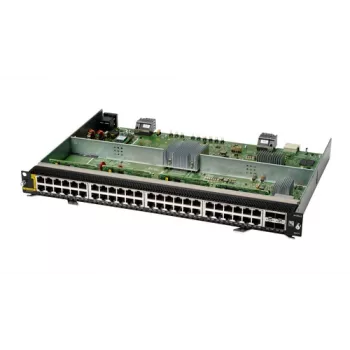 Module switch HPE Aruba 6400 R0X39C 48 ports 1GbE Class 4 PoE et 4 ports SFP56 v2