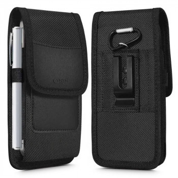 Étui ceinture universel pour téléphone Tech-Protect SM85, 5,8-6,8 pouces, nylon, noir