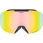 Masque de ski UVEX Evidnt ATTRACT V avec étui, noir/arc-en-ciel