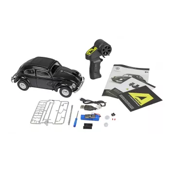 Voiture RC Amewi VW Typ 1 1950 Beetle, 1:16, RTR, noire