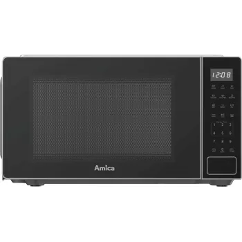 Micro-ondes pose libre avec gril Amica MMW20E3GS, 20 L, noir/argent
