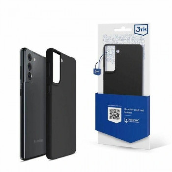 Coque en silicone 3MK Silicone Case pour Samsung Galaxy S23 FE, noire