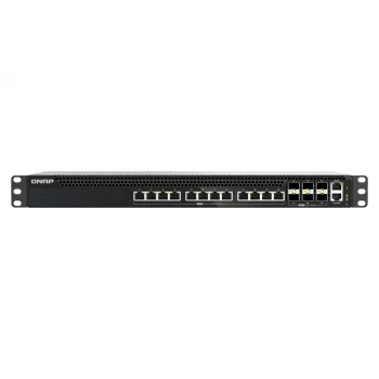 Switch réseau L3 administrable QNAP QSW-M5218-6F12T, 10G Ethernet, rack 1U