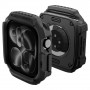 Coque Spigen Rugged Armor ACS11886 pour Apple Watch 12 46 mm, noir mat