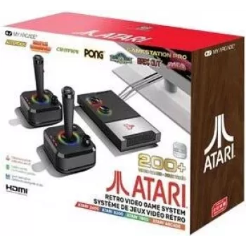 Console de jeu dreamGear My Arcade ATARI Gamestation Pro avec 200 jeux rétro