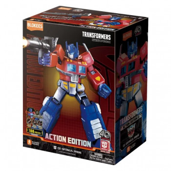 Blokees Transformers Action Edition G1 Optimus Prime figure