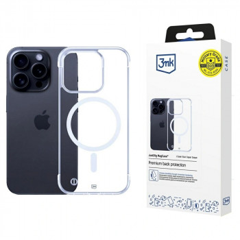 Coque 3mk Just20g MagCase pour Apple iPhone 14 Pro, transparente