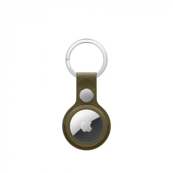 Porte-clés Apple AirTag FineWoven, Dark Olive