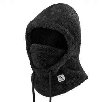 Cagoule de ski Qunature Arctic Velvet, taille M, noire