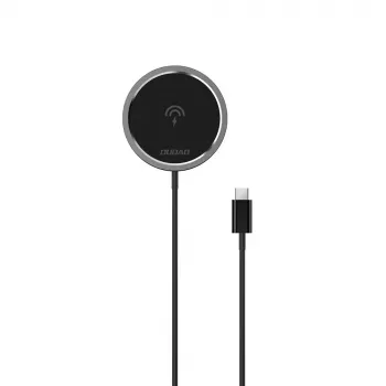 Chargeur sans fil Dudao A12XS 15 W compatible MagSafe, noir