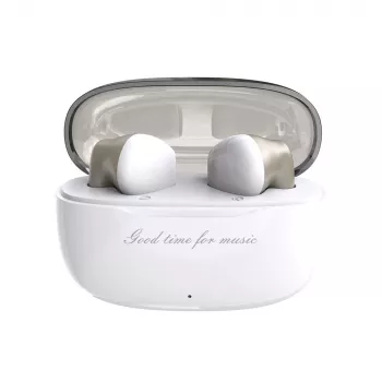 Écouteurs sans fil intra-auriculaires TWS Dudao U8, Bluetooth 5.3, blancs