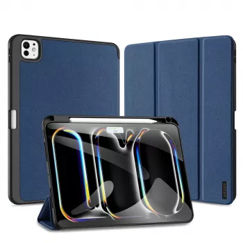 Étui Dux Ducis Domo avec rabat et Smart Sleep pour Xiaomi Pad 6 / 6 Pro, bleu