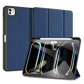 Étui Dux Ducis Domo avec rabat et Smart Sleep pour Xiaomi Pad 6 / 6 Pro, bleu